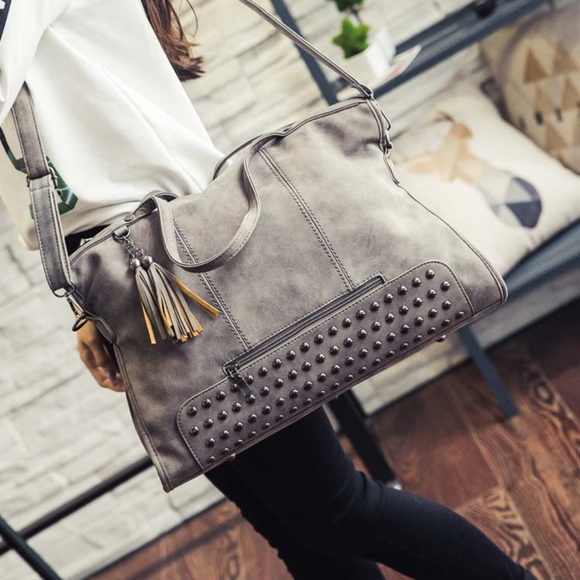 #NEW LIGHTENING Studded Bag - Picture 4 of 8